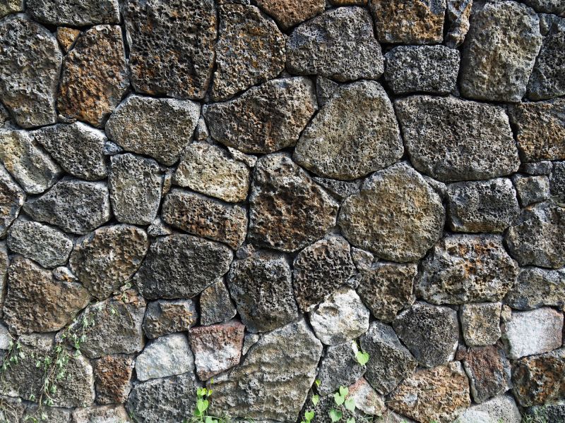 Stone Wall Detail