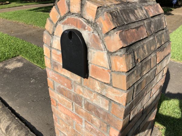 Brick Mailbox Repair in Canton