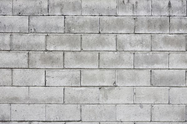 Cinder Block Wall Installation in Canton