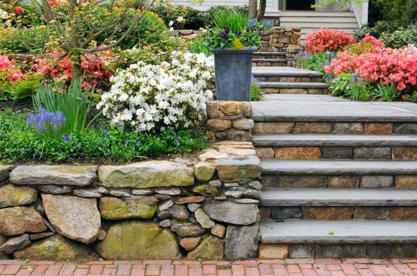 Stone Stairs Repair in Canton