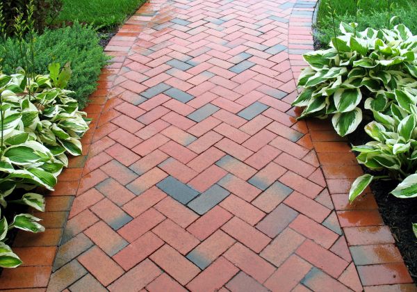 Brick Walkway Repair in Canton