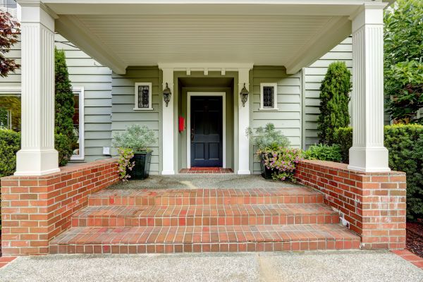 Front Porch Masonry Repair in Canton