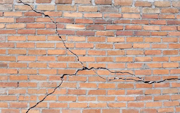 Cracked Brick Repair in Canton